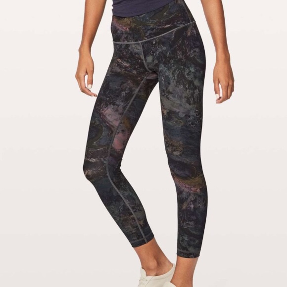 Lululemon Wonder Under Radiant Multi Leggings 4